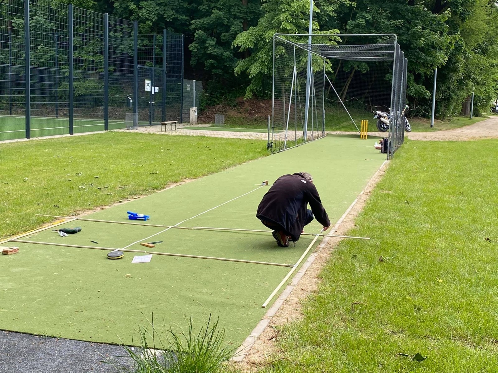 pitch-marking